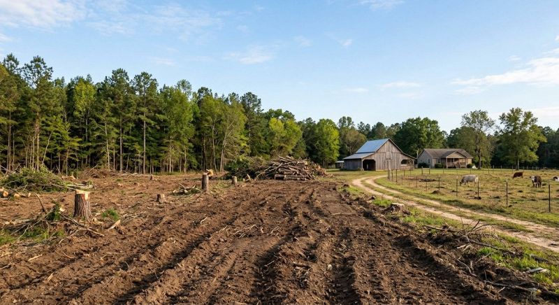 Property Line Clearing in Gwinnett County, GA
